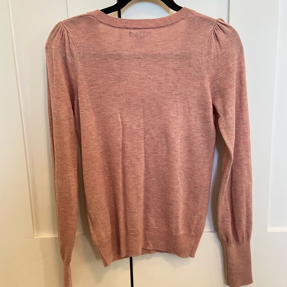 RW&Co pink knit long sleeve - Picture 2 of 2